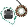 Caltric Stator & Regulator Rectifier with Gasket Compatible with Yamaha