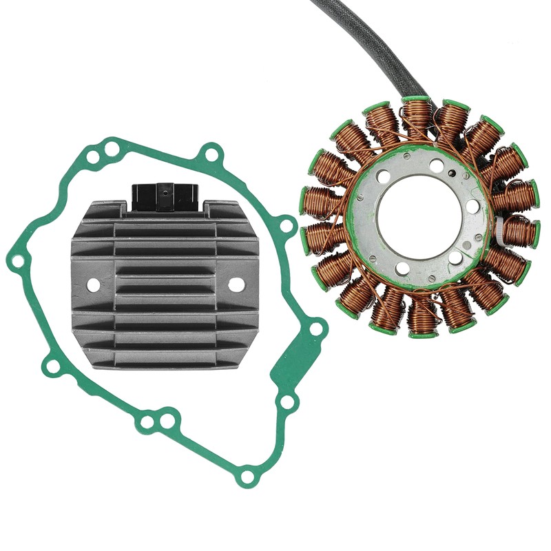 Caltric Stator & Regulator Rectifier with Gasket Compatible with Yamaha