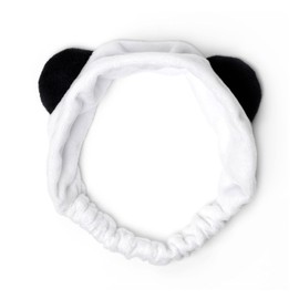 Legami - Me Time 24.5 x 11cm Polyester Panda Hair Band Collecting Hair Makeup Facial Soft Headband