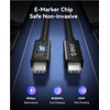ORICO 80Gbps Bidirectional USB-C Cable, 120Gbps Unidirectional for Dual 8K@60Hz