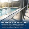 2.6cm Screen Repair Clips for Rescreening Pool and Patio Flat