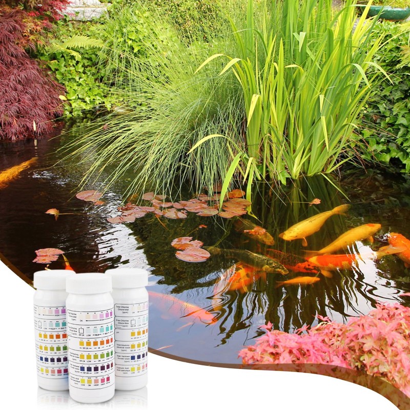 150 Strips Water Test Kit for Freshwater, 6 in 1
