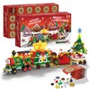 Advent Calendar 2025 Train Building Blocks Set, 24 Days Surprise