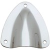 Attwood Stainless Steel Clamshell Vent, black