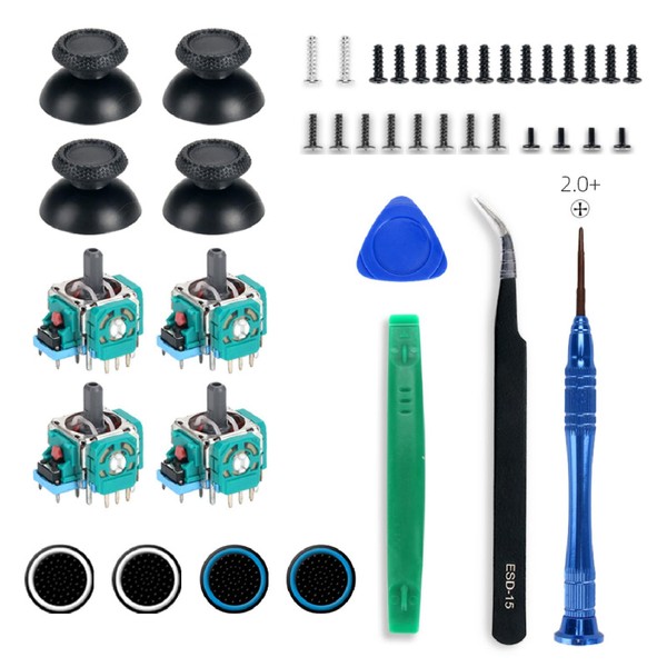 aninako PS5 Controller Repair Joystick Analog Stick Sensor Thumb Stick