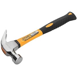 Claw hammer 16oz fibreglass handle