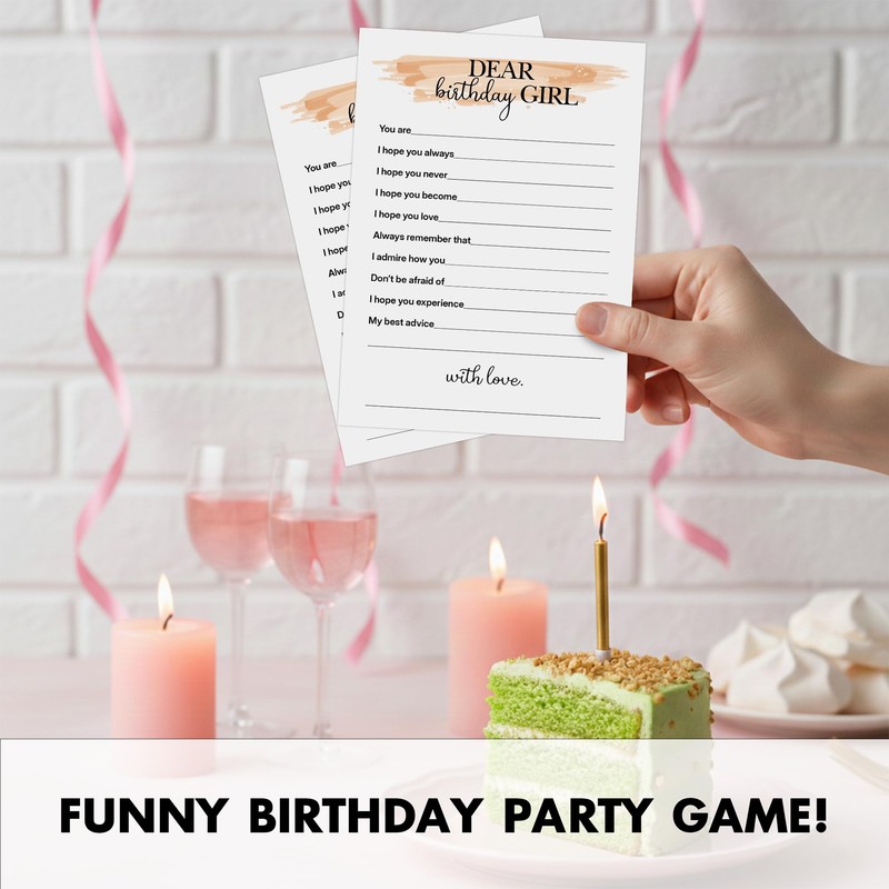 Tsunerrorami Birthday Party Games for Adults, 25 Card Interactive Group