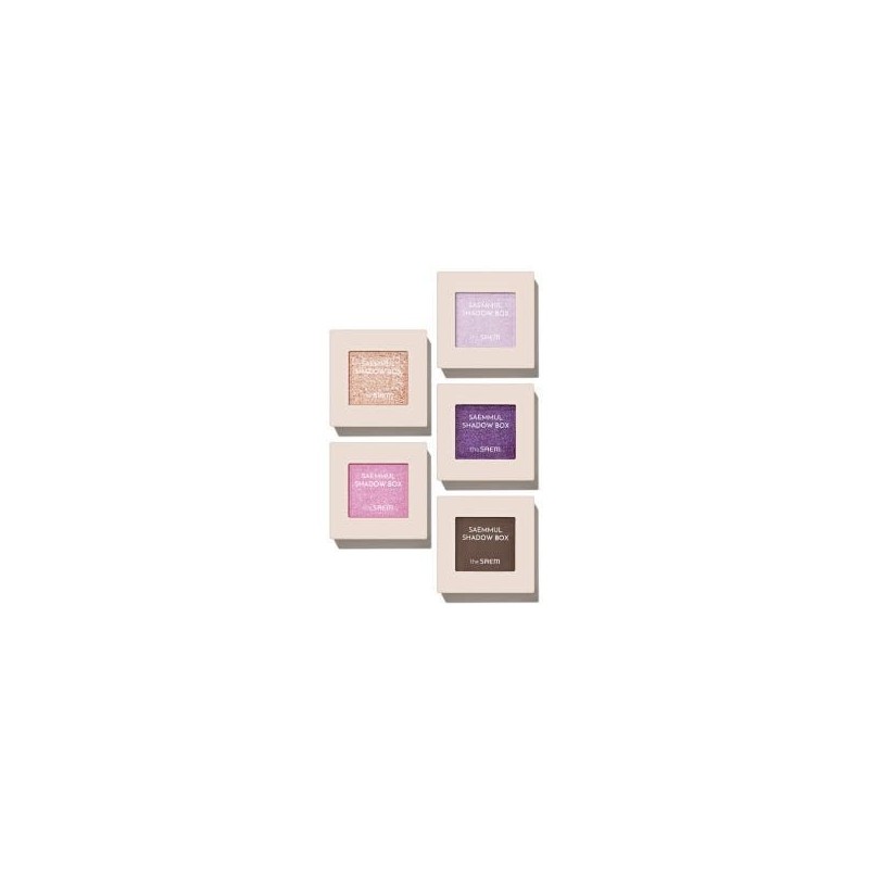 The Saem Saemmul Shadow Box Single Eye Shimmer Glitter Daily
