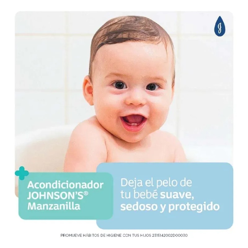 Acondicionador Johnsons Baby Manzanilla 200 Ml Infantil