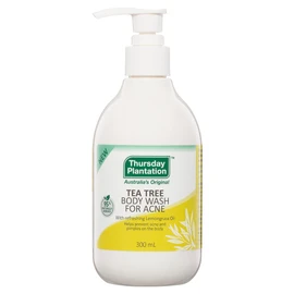 Thursday Plantation Tea Tree Body Wash (10.1 fl oz (300 ml) Australian Tea Tree Oil Aloe Vera Body Soap (Acne Prevention/Sebum Stains) Sensitive Skin