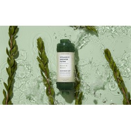 VOESH Vitamin C Shower Filter, Rainforest Mist, Shower Aromatherapy, Water Purifier, Water Softener, Vegan Probiotics, Spa Shower Head, Water Filter, Shower Self-Care