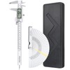 Proster Digital Caliper 8 Inch/200 mm + 32 Feeler Gauge