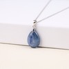 GAVU - Collar de plata de ley 925 con forma