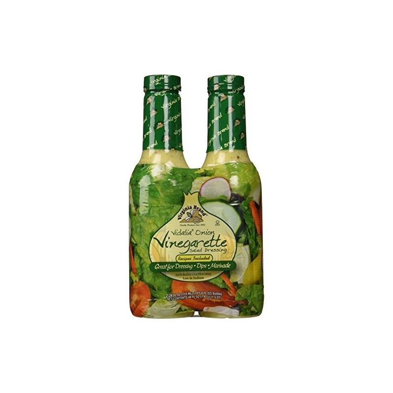 Virginia Brand Vidalia Onion Vinegarette Salad Dressing - 2/24 oz.