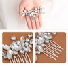 Bridal Wedding Hair Comb Crystal Hair Accessories, Crystal Bridal Headpiece,