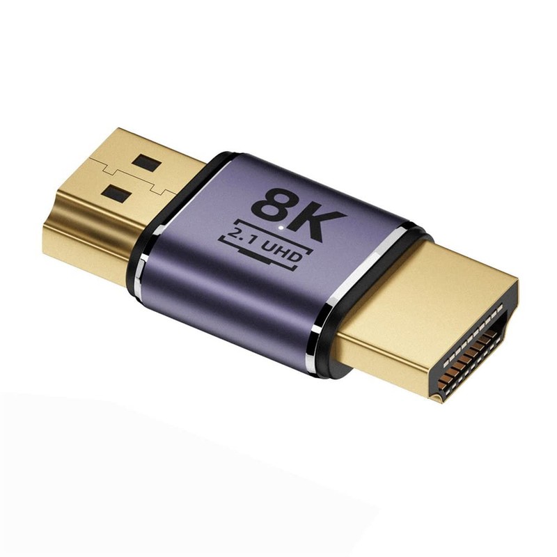 cablecc Gold HDMI Male to HDMI 2.1 Male UHD Extension
