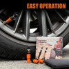 4 Pcs Tire Deflators, 10-30 PSI Adjustable Deflation for Offroad