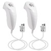 2 Pack Nunchuck Controller for Wii, FISUPER Replacement Remote Video