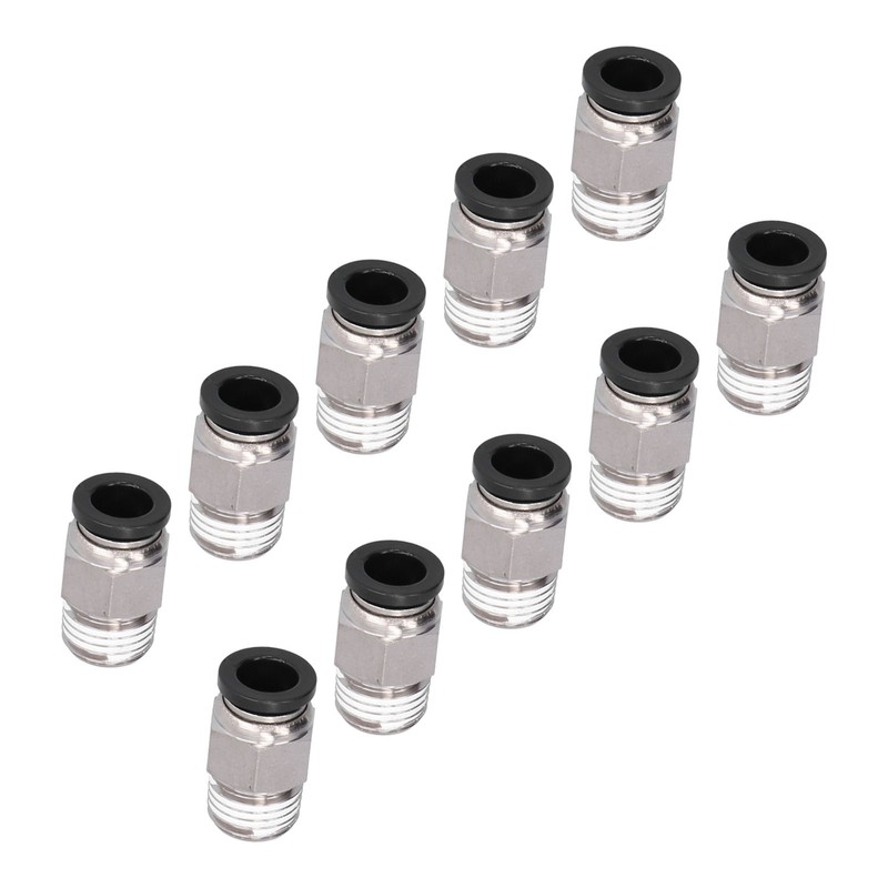 Externally Pneumatic Quick Plug Connector Good Sealing Durable Quick Pneumatic