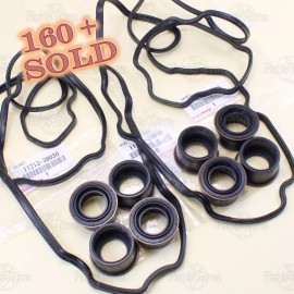 Toyota OEM Toyota LEXUS LS460 LS600h 2007-17 Valve Cover Gaskets & Spark Plug Seals SET