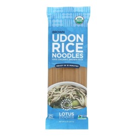 Lotus Foods - Noodles Organic Brown Rice Udon 8 oz (Pack of 8)
