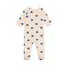 Petit Bateau Unisex Baby Long Sleeve Pyjamas, Avalanche/Beach