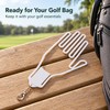Golf Glove Holder and Stretcher for Post-Round Care – Compact