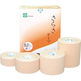 Sarasa Extra Long Stretch Tape 7.5 cm X 5 m 4 Roll, 50-Pack