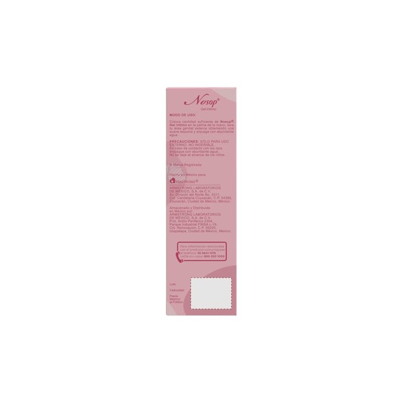 Nosop gel intimo 120ml
