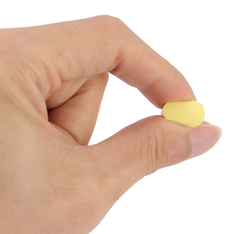 120pcs Sleeping Ear Plugs Noise Reduction Slow Rebound Sponge Expandable