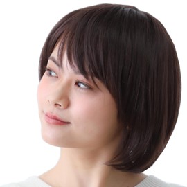 Plaisir Wig Full Wig, Brown, Medical Wig, Medical Wig, E04