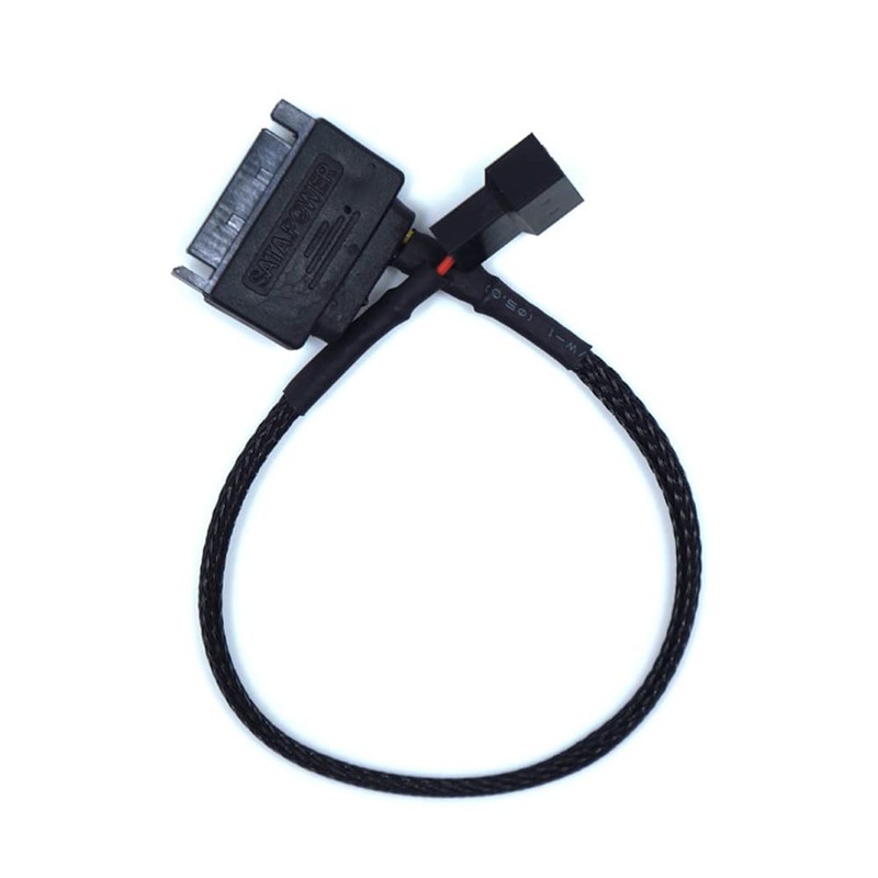 YiKaiEn SATA to 3 Pin / 4 Pin Fan Adapter,