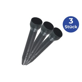 Maximex Root Waterer Set of 3, Practical Plant Watering Aid, Water Gets to the Root, for New Planting and Continuous Care, Made of Robust Plastic, Dimensions (W x D x H): Each Diameter 5.5 x 30 cm