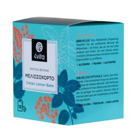 4vita Lemon Balm Tea (Box / 12 Tea Bags of 1.5 g)