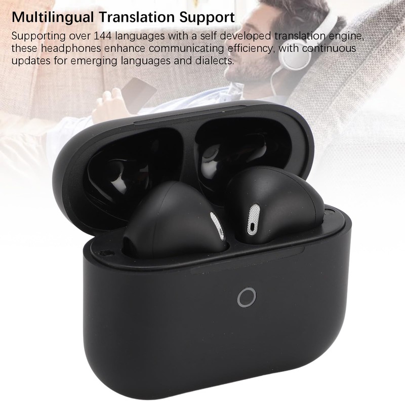 Language Translator Earbuds, 144-language Real-time Two-Way in-Ear Earbuds, translating Earbuds