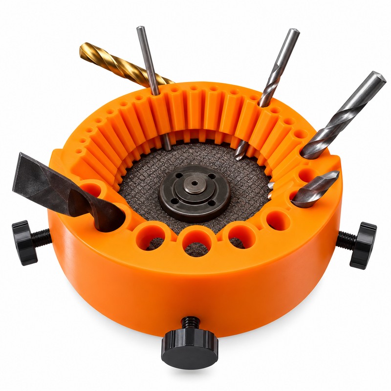 Multipurpose Drill Bit Grinding and Sharpener Tool – Polishing and