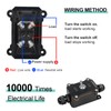 QTEATAK Inline Cord Switch 15A 250VAC/20A 125VAC, 2 Position ON-Off