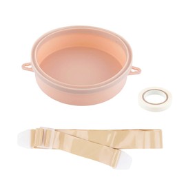 STEAWOCE Ostomy-Waterproof Bath Cover, Ostomy Shower Cover with Adjustable Belt, Colostomy Ostomy Supplies (with Tape)