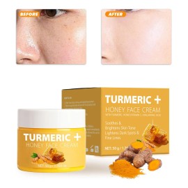Crema Facial Curcuma Hidratante Antiedad Reparadora