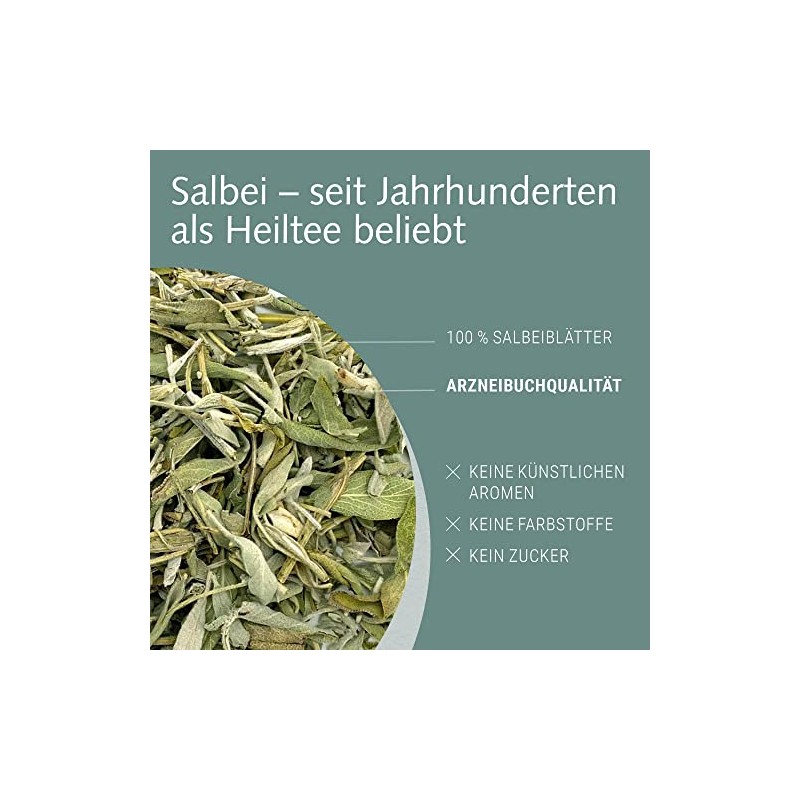 Weltecke Sage Tea Loose 250 g | Pharmacopoeia Quality Made