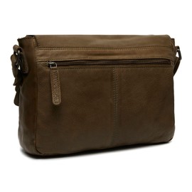 The Chesterfield Brand Zurich Briefcase Messenger Leather 30 cm, Olive Green