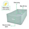 Ingenuity Tuckaway Toddler Folding Tub, Converts Shower to Tub, Folds