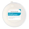 KitchenCraft KCPUD1 Plastic Pudding Basin with Lid, Medium, 570 ml