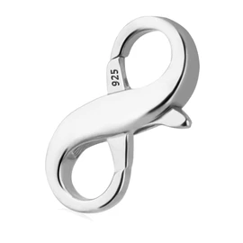 Double Opening Lobster Clasp, 925 Sterling Silver, Gold Necklace Bracelet Extender Clasps and Closures, Chain Extender Connector for Necklace & Bracelet. Bracelet Clasp Converter for DIY Jewelry.