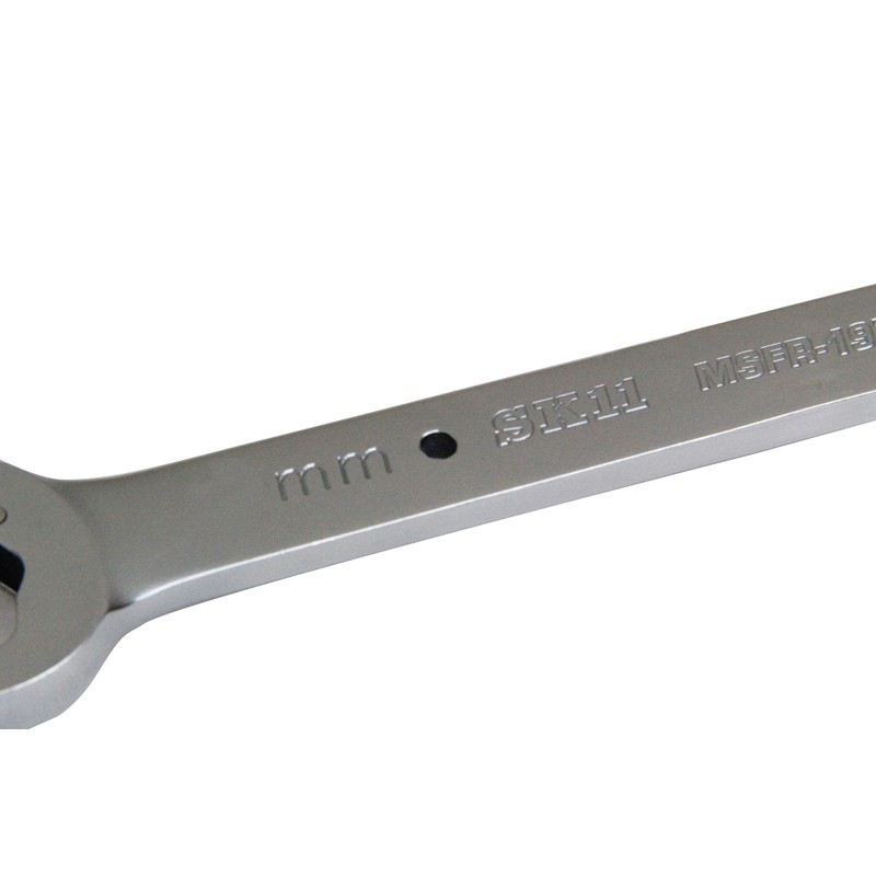 SK11 MSFR-21Z Flex Quick Ratchet Wrench 0.8 inches (21 mm),