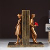 SQAQS Heavy Duty Banksy Couple Bookends Creative Bookends, Bookends, Decorations,