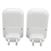 2pcs LED Night Light 3 Brightness Adjustable Soft White 2700K