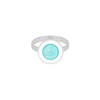 Get Back St. Christopher Surf Ring | Aqua/White (7)