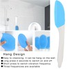 Electric Silicone Brush Silicone Body Brush Long Handle Shower Brush