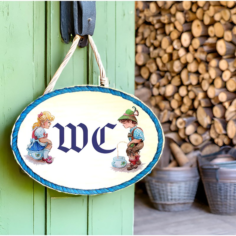 Kaltner Präsente Gift idea – decorative door sign in antique